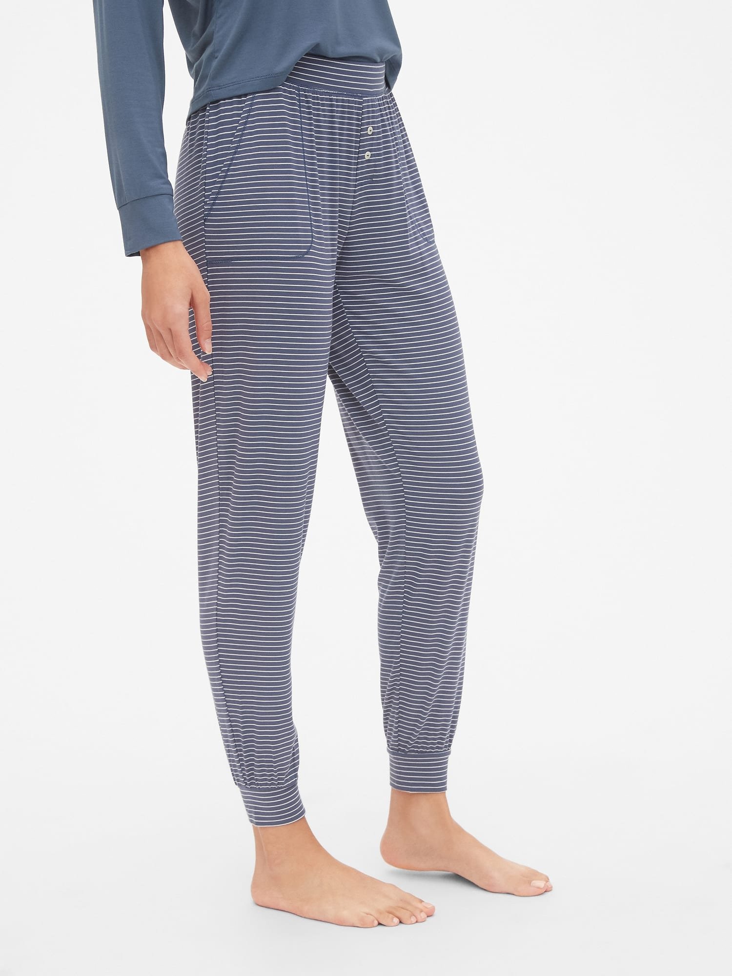Desenli Modal Karışımlı Pijama Altı product image