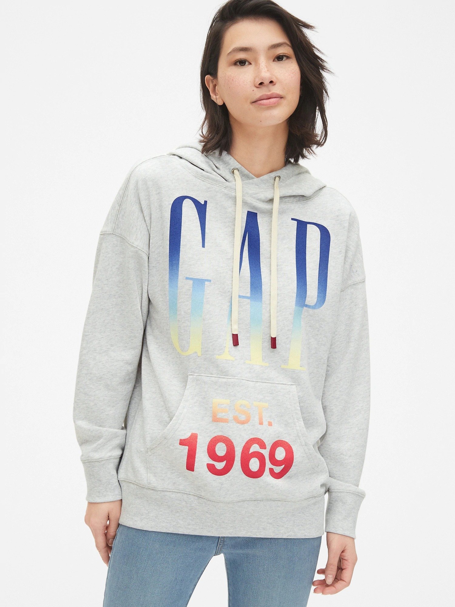 Vintage Gap Logo Kapüşonlu Sweatshirt product image
