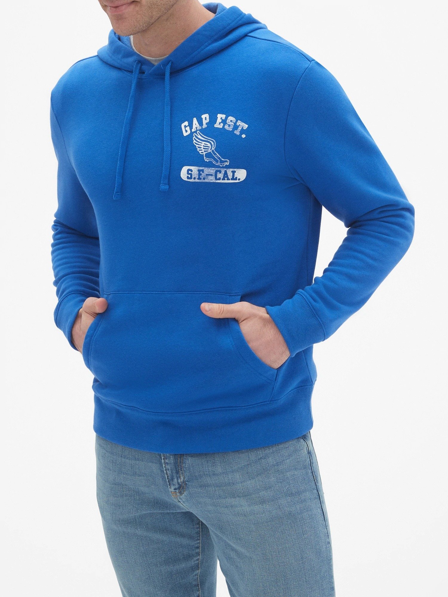 Gap Logo Athletic Kapüşonlu Sweatshirt product image