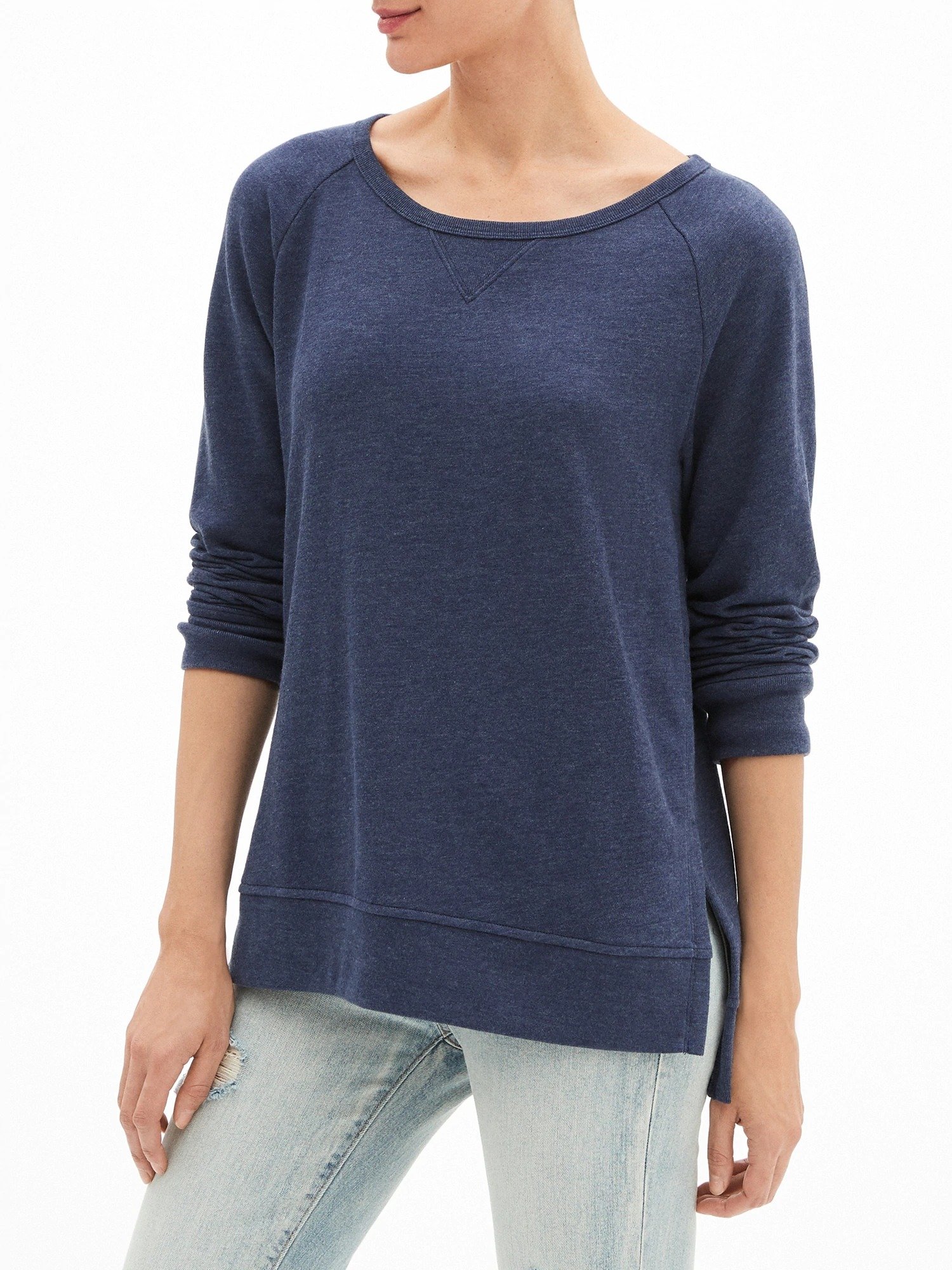 Havlu Kumaşı Tunik Sweatshirt product image