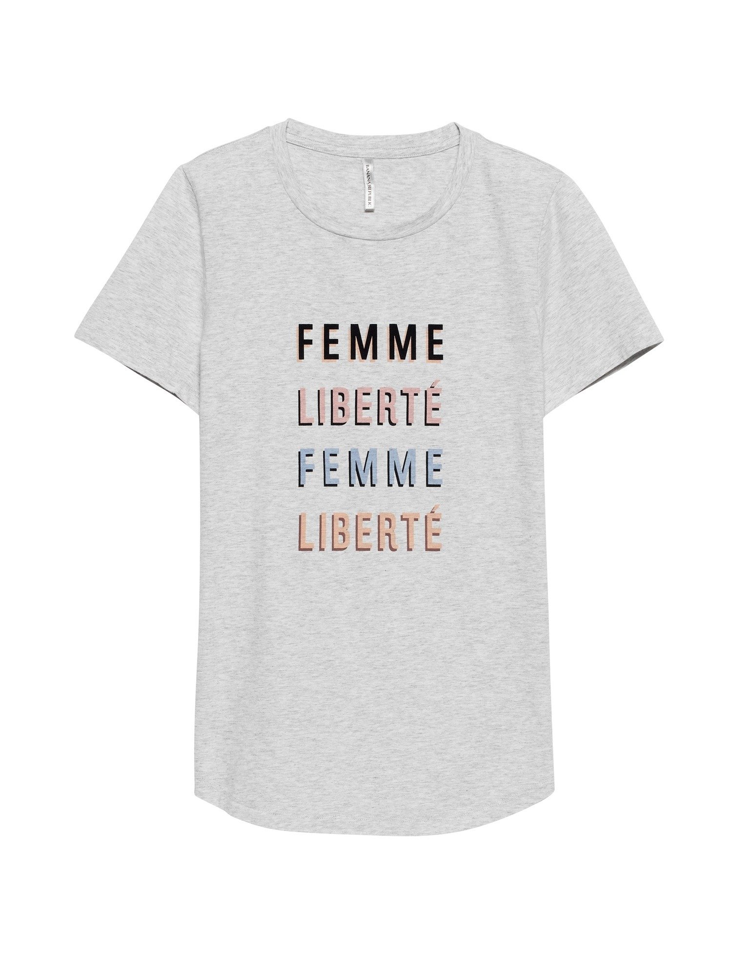 Femme Liberté Baskılı T-Shirt product image