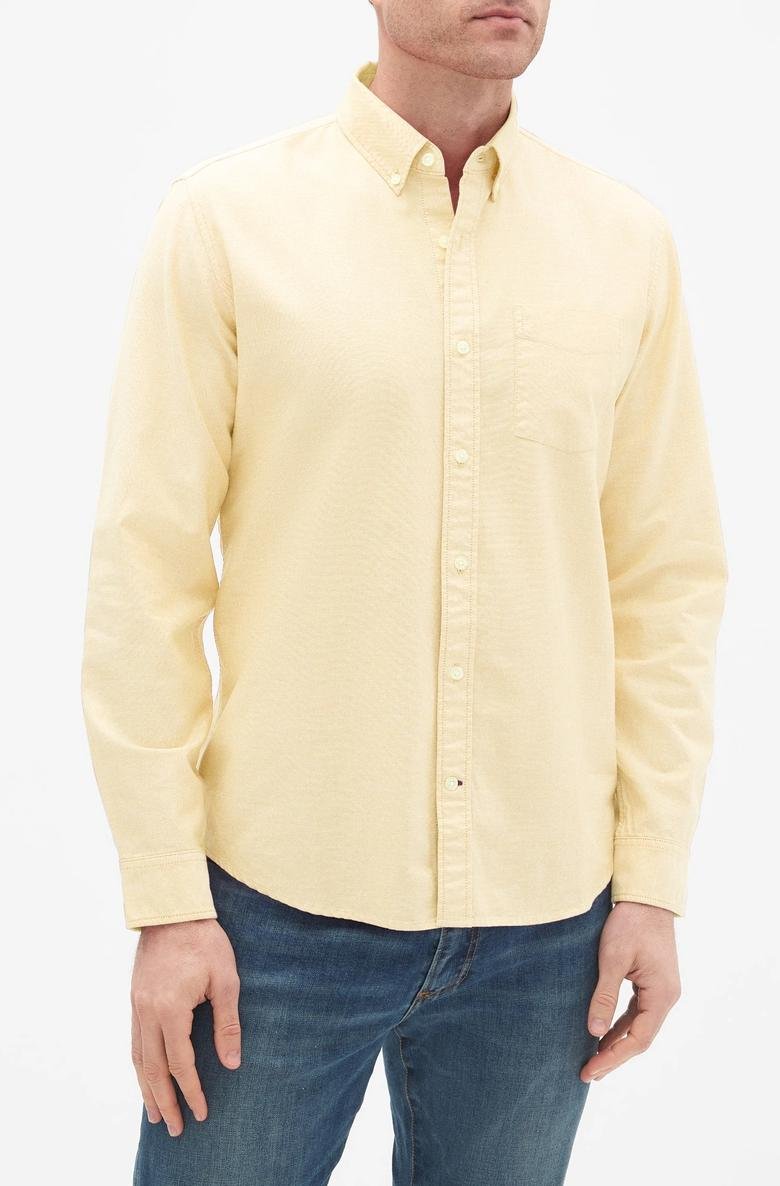  Oxford Uzun Kollu Gömlek
