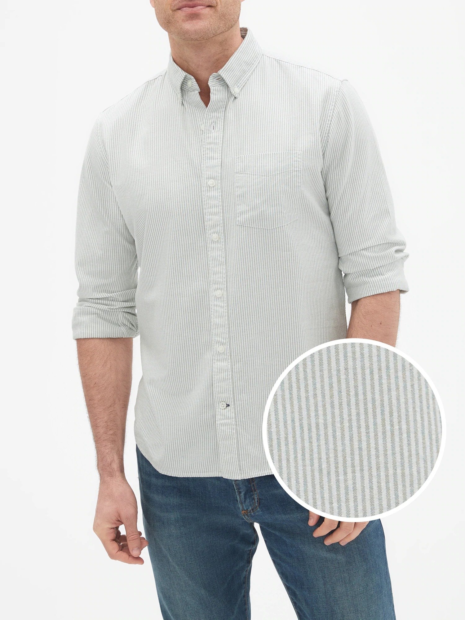 Oxford Uzun Kollu Gömlek product image