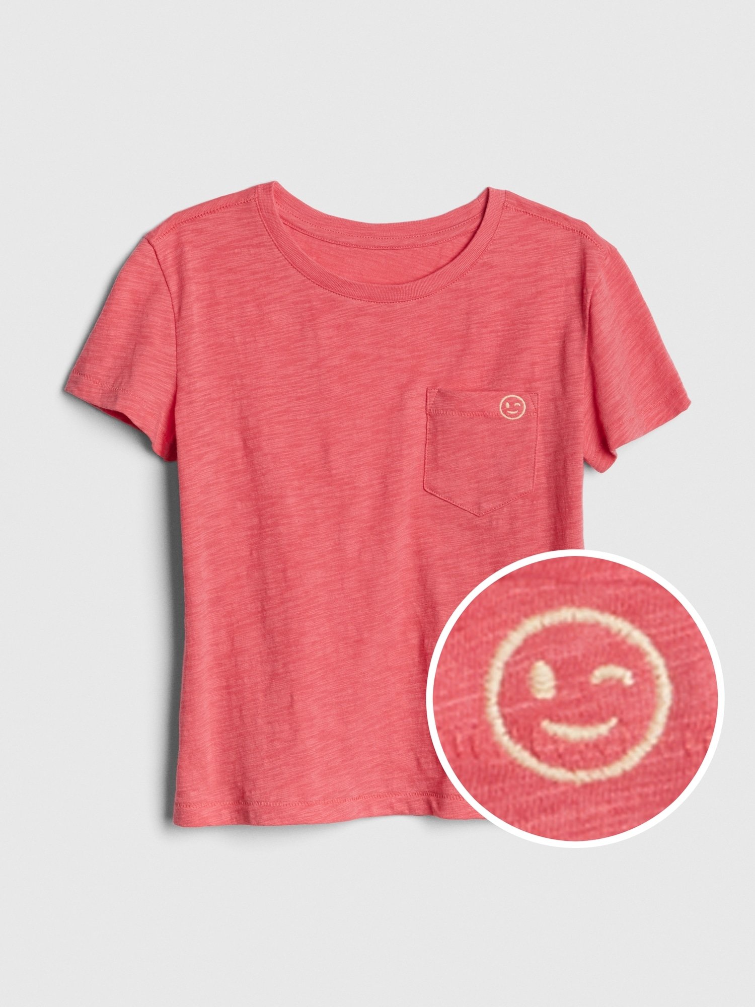 İşlemeli Kısa Kollu T-Shirt product image