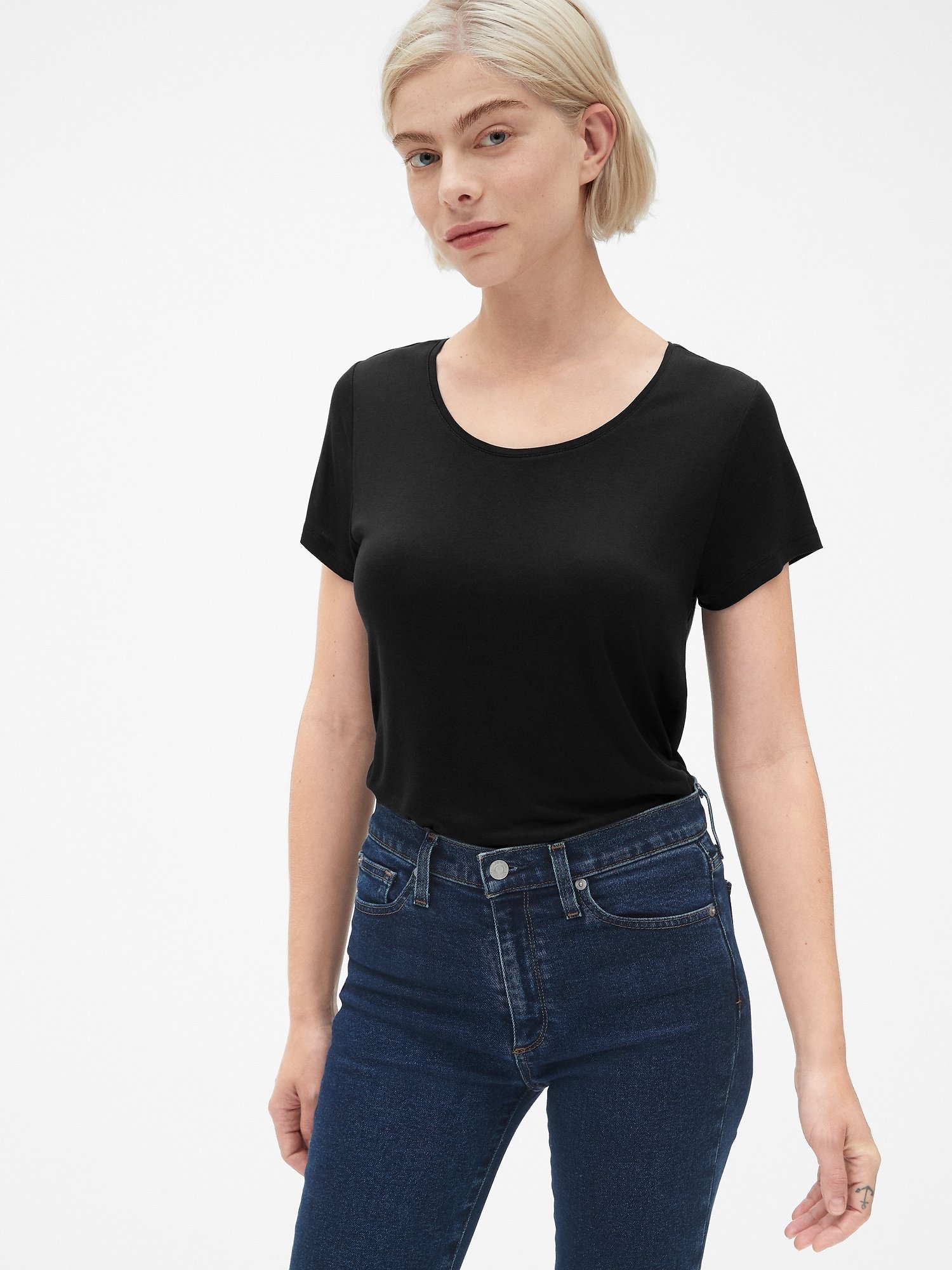Kadın Kısa Kollu Jarse T-Shirt product image