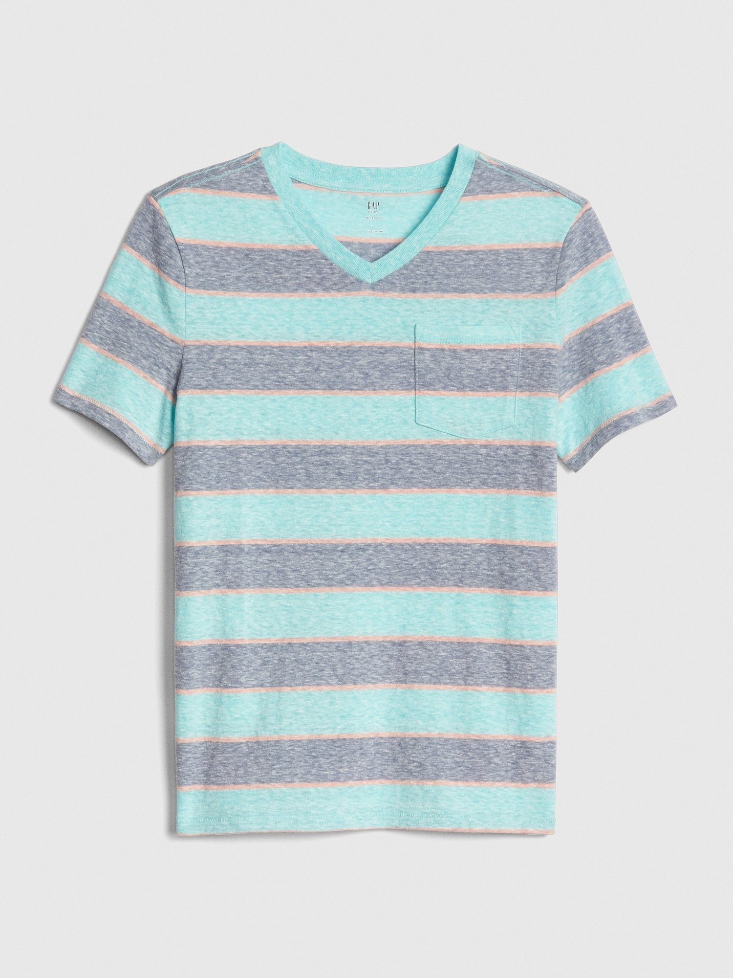 Erkek Çocuk V Yaka Cepli T-Shirt product image