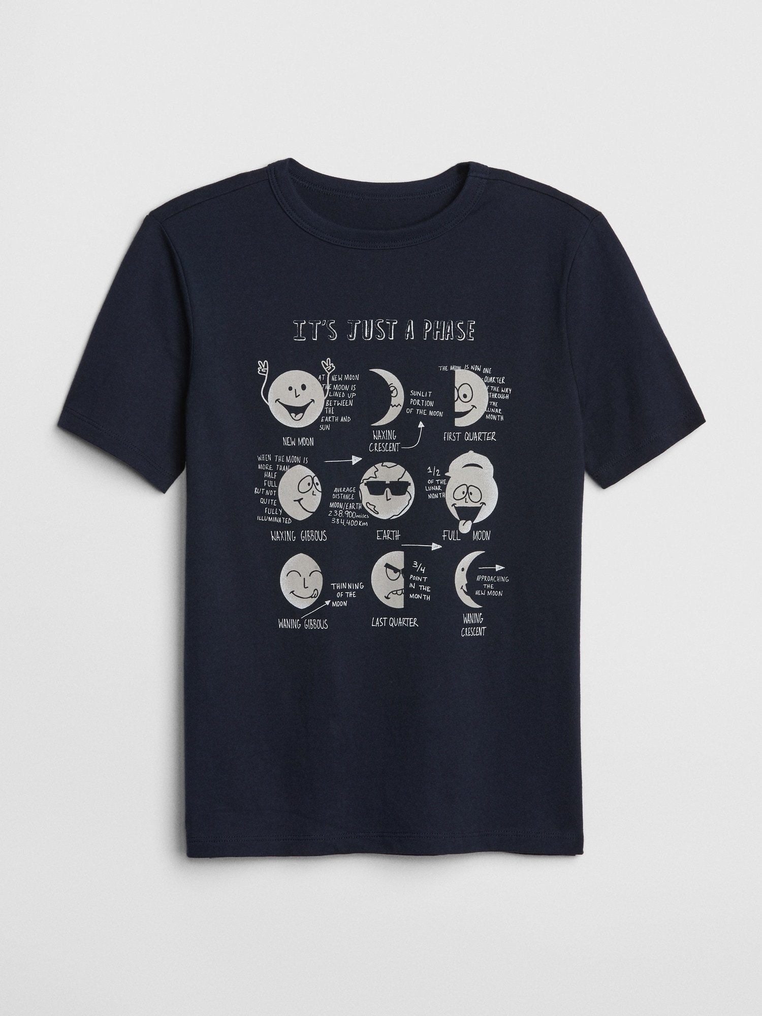 Grafik Desenli Kısa Kollu T-Shirt product image
