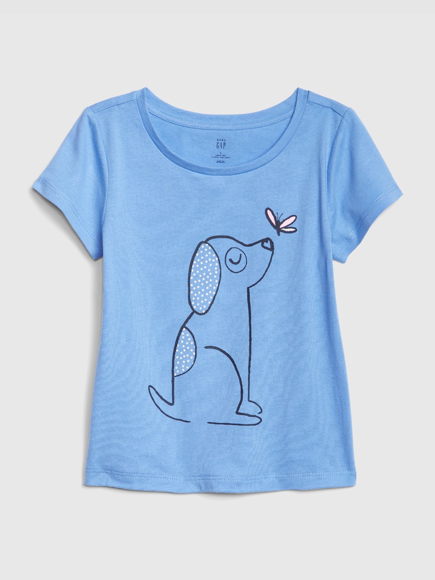 Kız Bebek Grafik Kısa Kollu T-Shirt product image