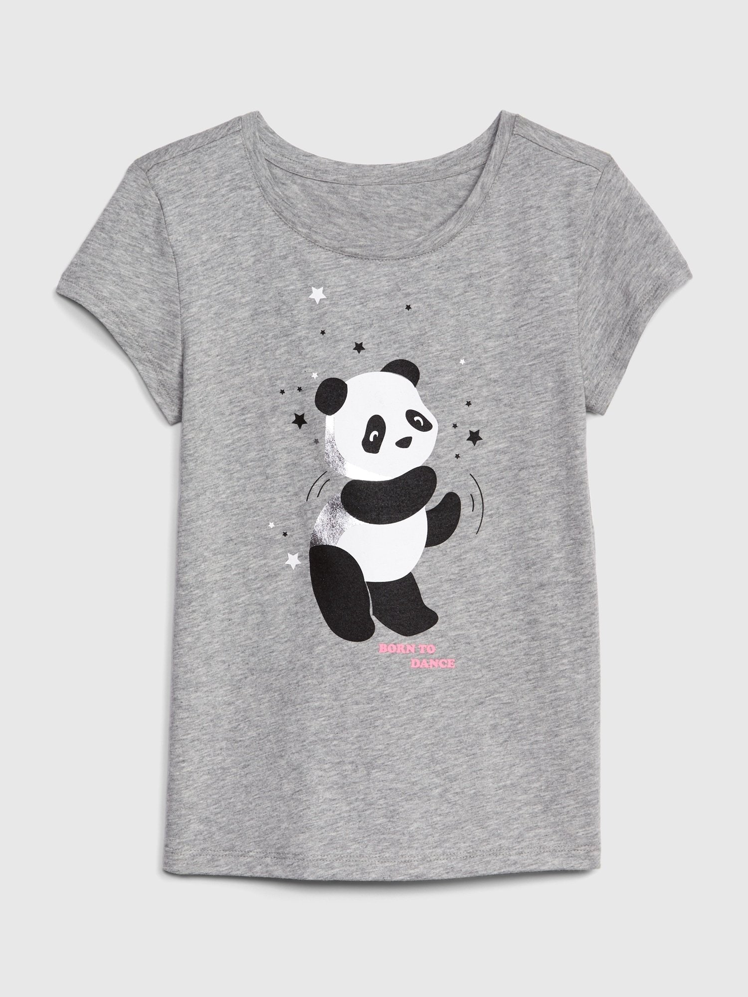 Kız Çocuk Grafik Baskılı Kısa Kollu T-Shirt product image