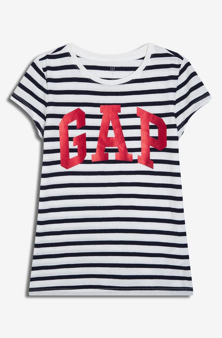  Kız Çocuk Gap Logo Kısa Kollu T-Shirt