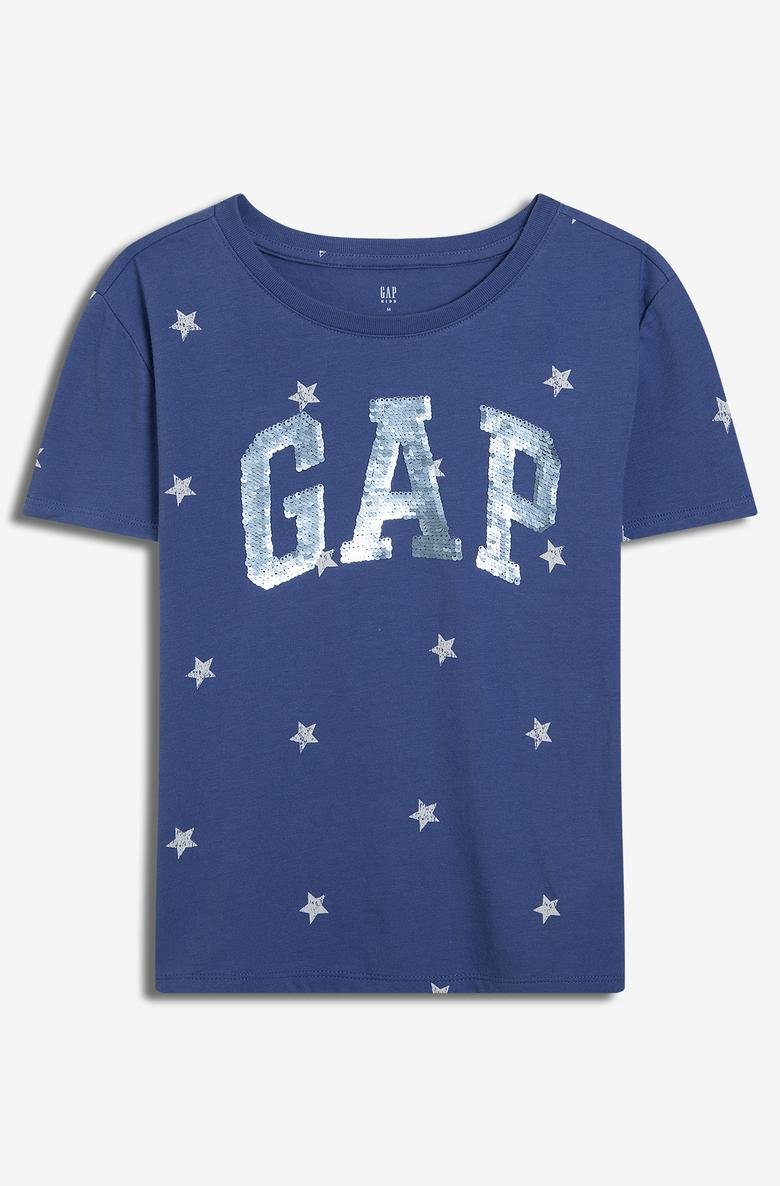  Kız Çocuk Pullu Gap Logo T-Shirt