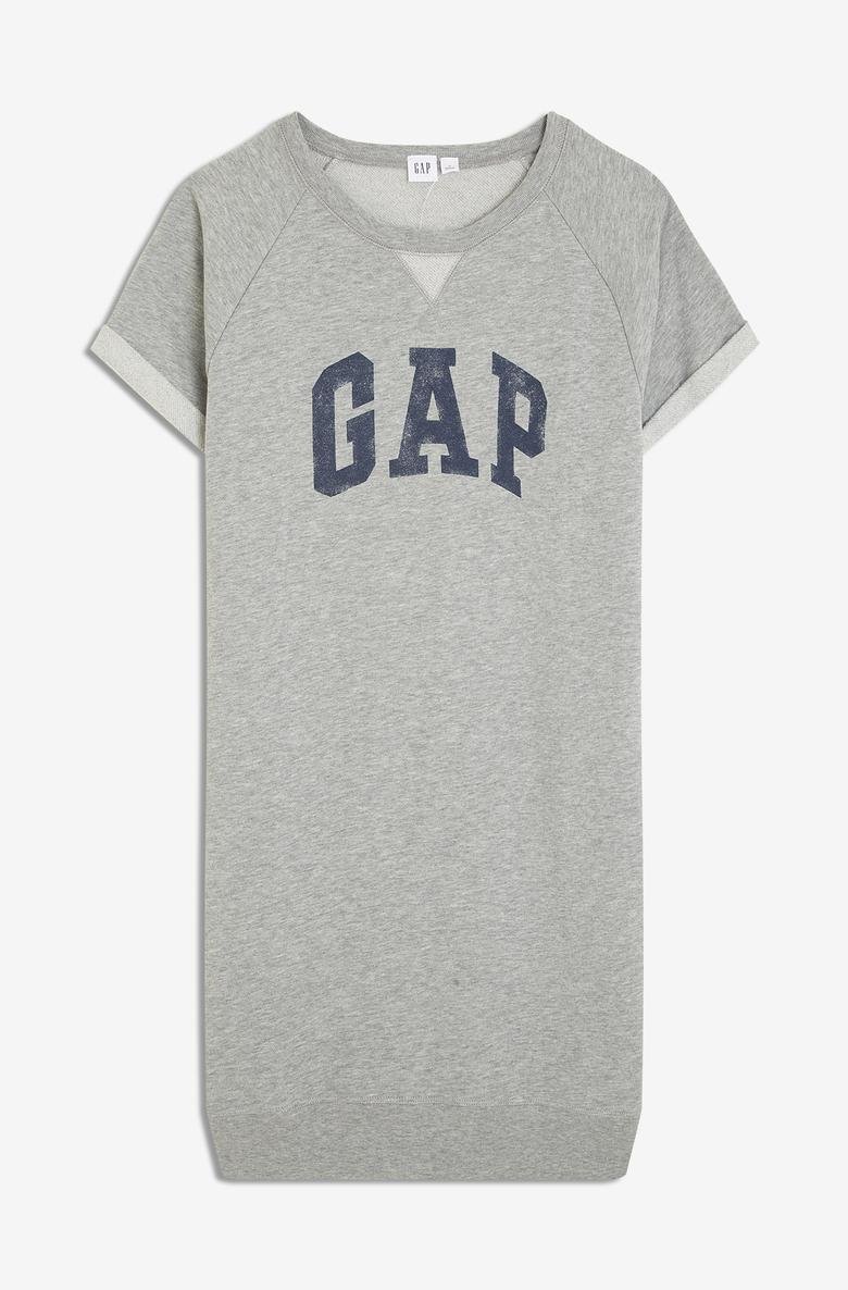  Kadın Gap Logo Kısa Kollu Elbise