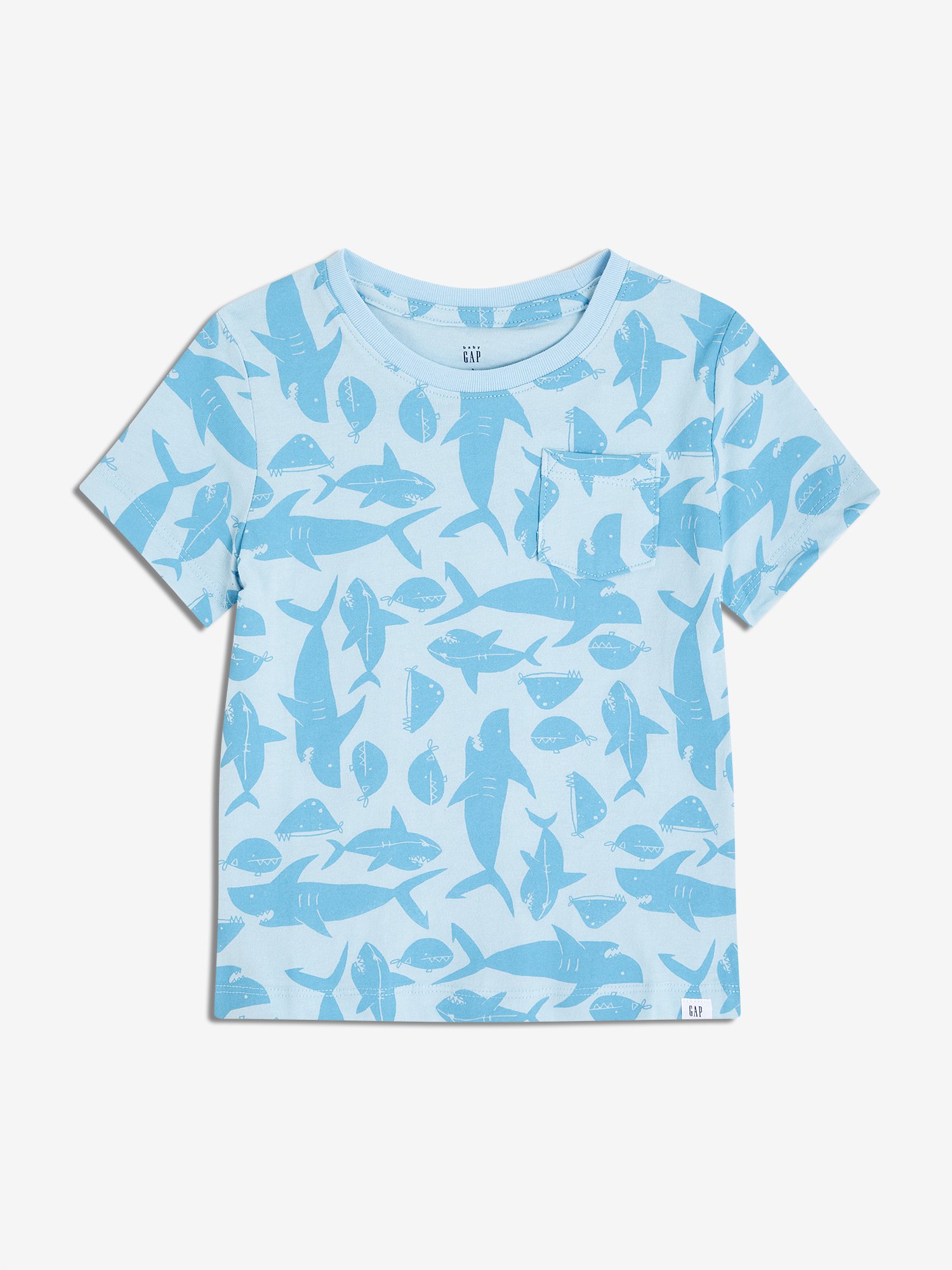 Erkek Bebek Desenli Kısa Kollu T-Shirt product image