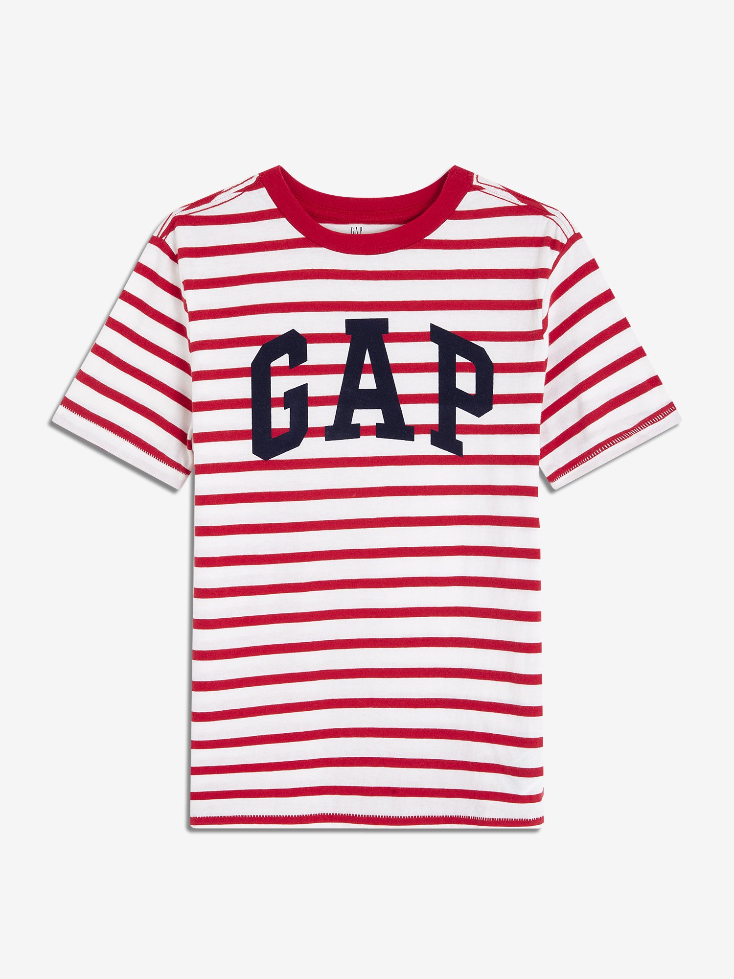 Erkek Çocuk Çizgili Gap Logo T-Shirt product image
