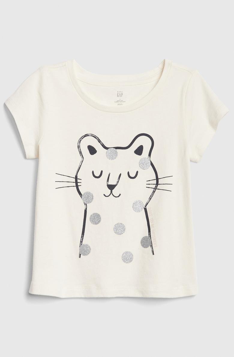  Kız Bebek Kısa Kollu T-shirt