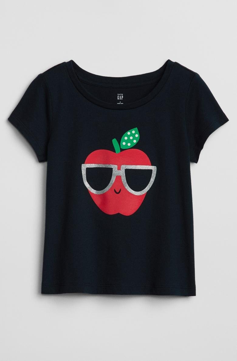  Kız Bebek Kısa Kollu T-shirt