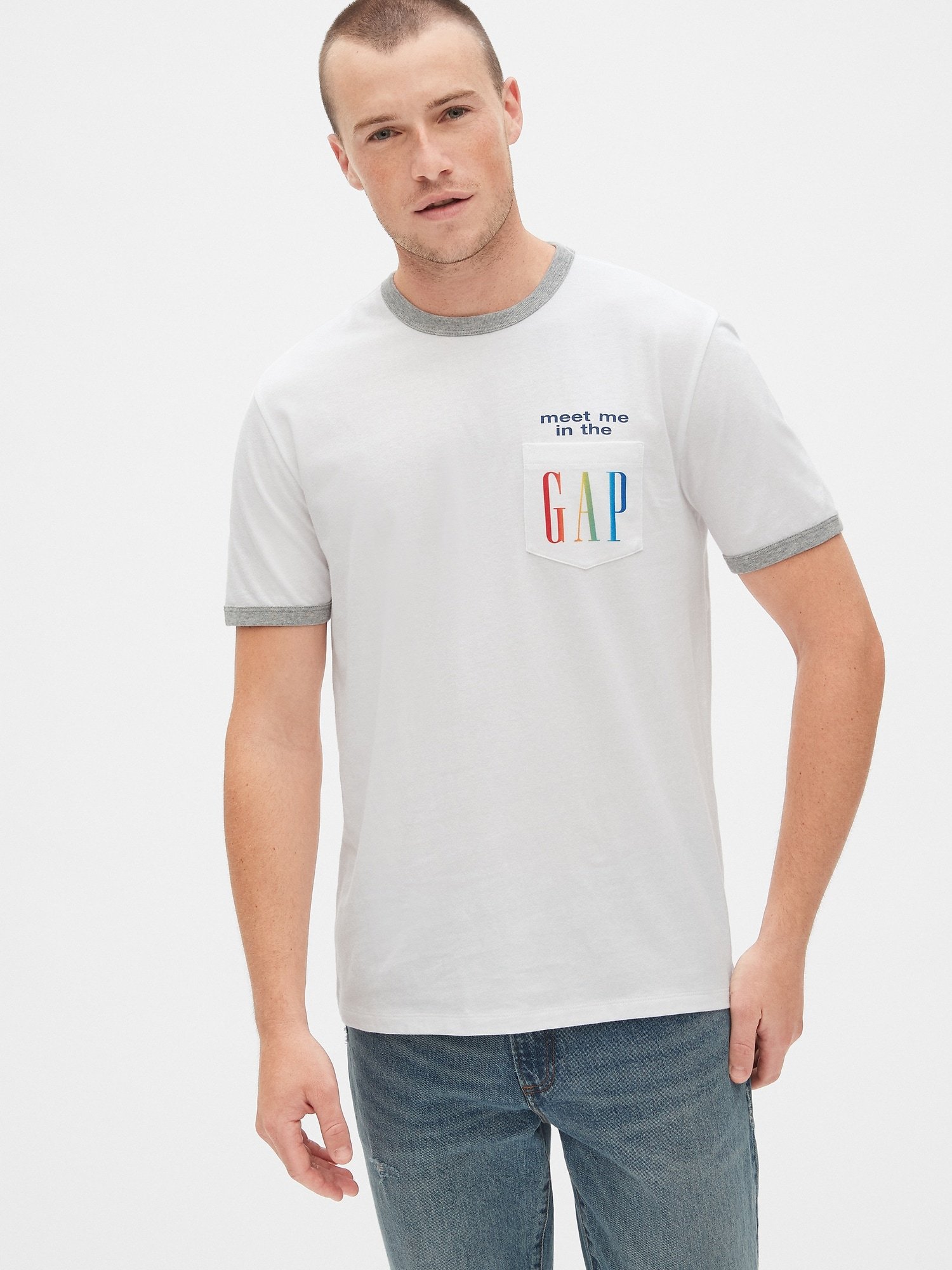 Erkek Gap Logo Cepli T-Shirt product image
