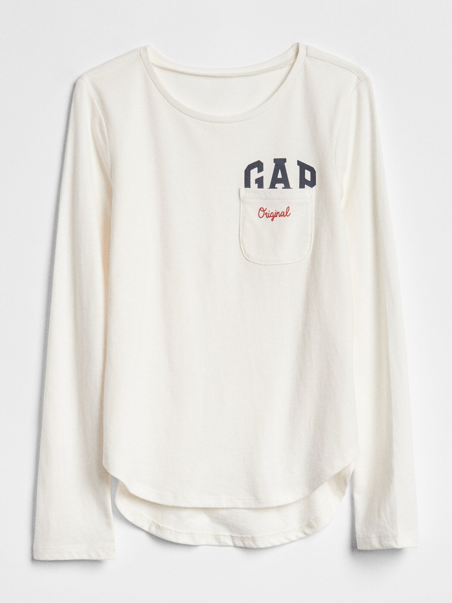 Kız Çocuk Gap Logo Uzun Kollu T-Shirt product image