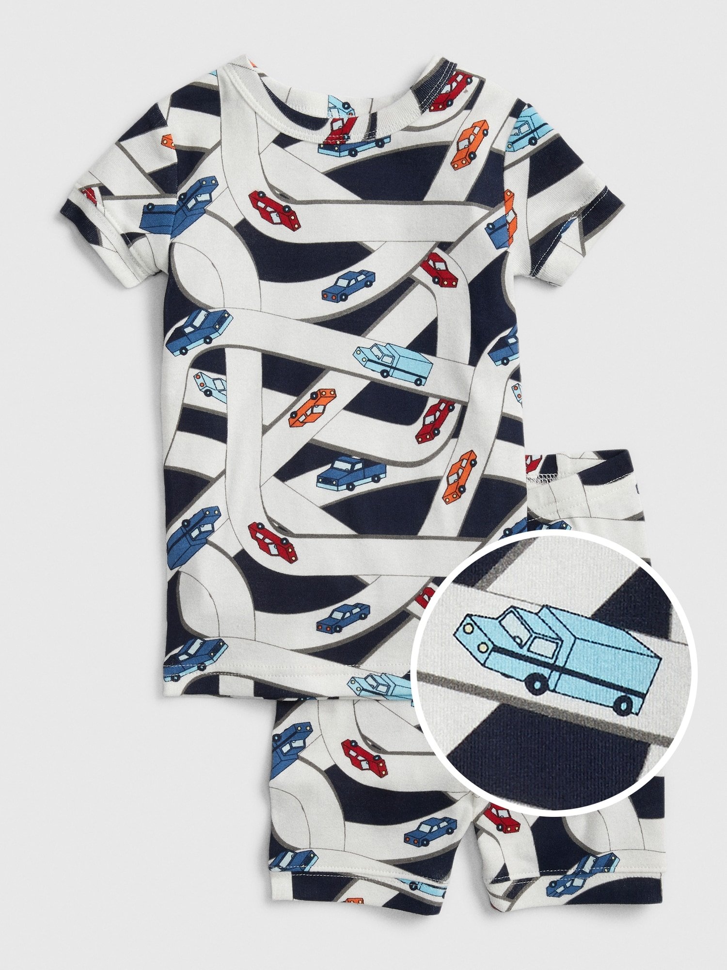 Erkek Bebek Şortlu Pijama Takımı product image
