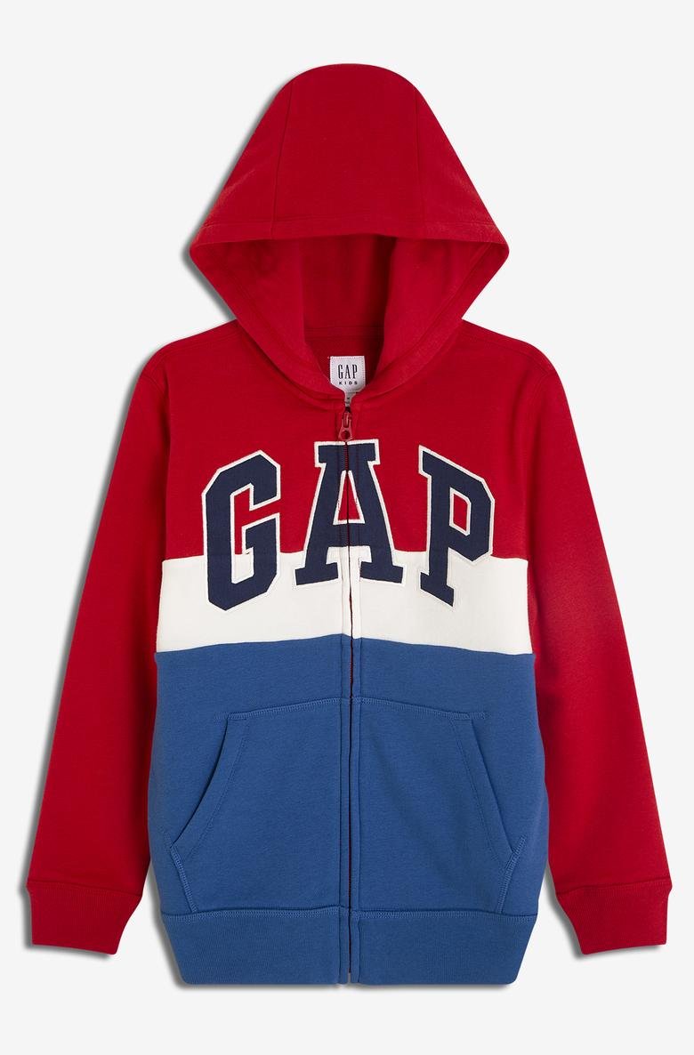  Erkek Çocuk Gap Logo Kapüşonlu Sweatshirt