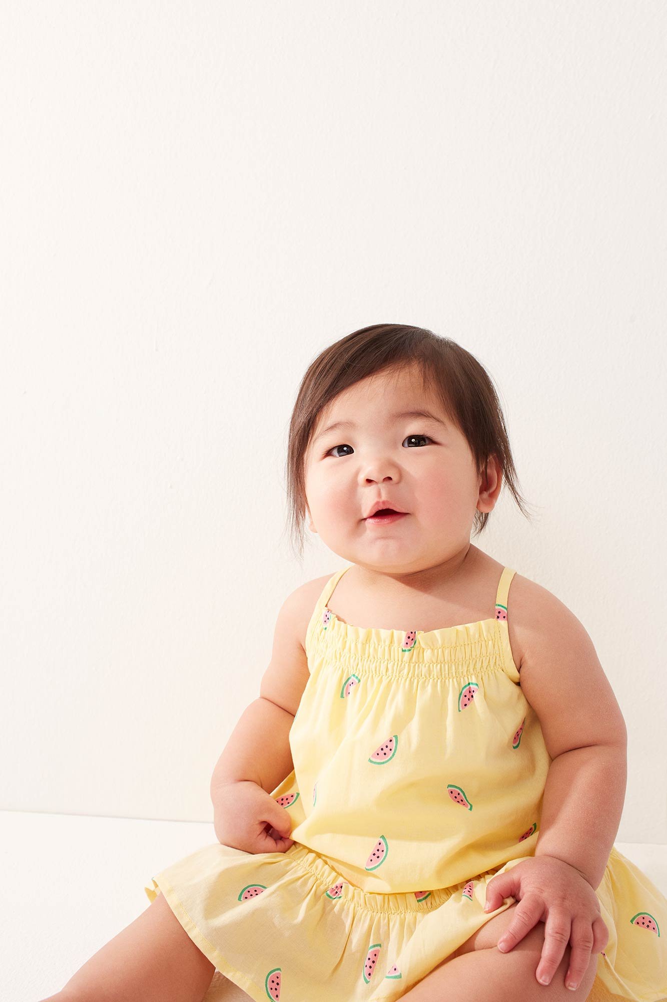 Kız Bebek Karpuz Desenli Elbise product image