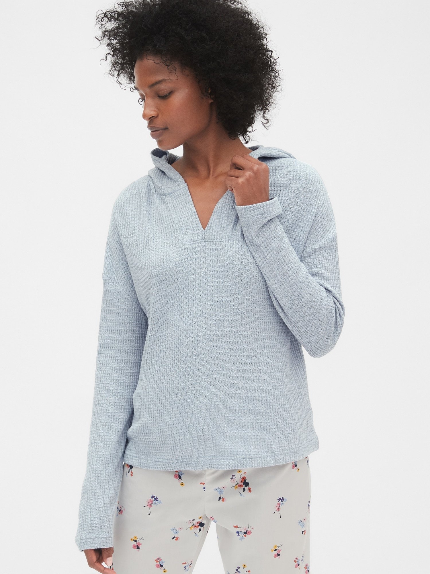Kadın Örme Kapüşonlu Sweatshirt product image