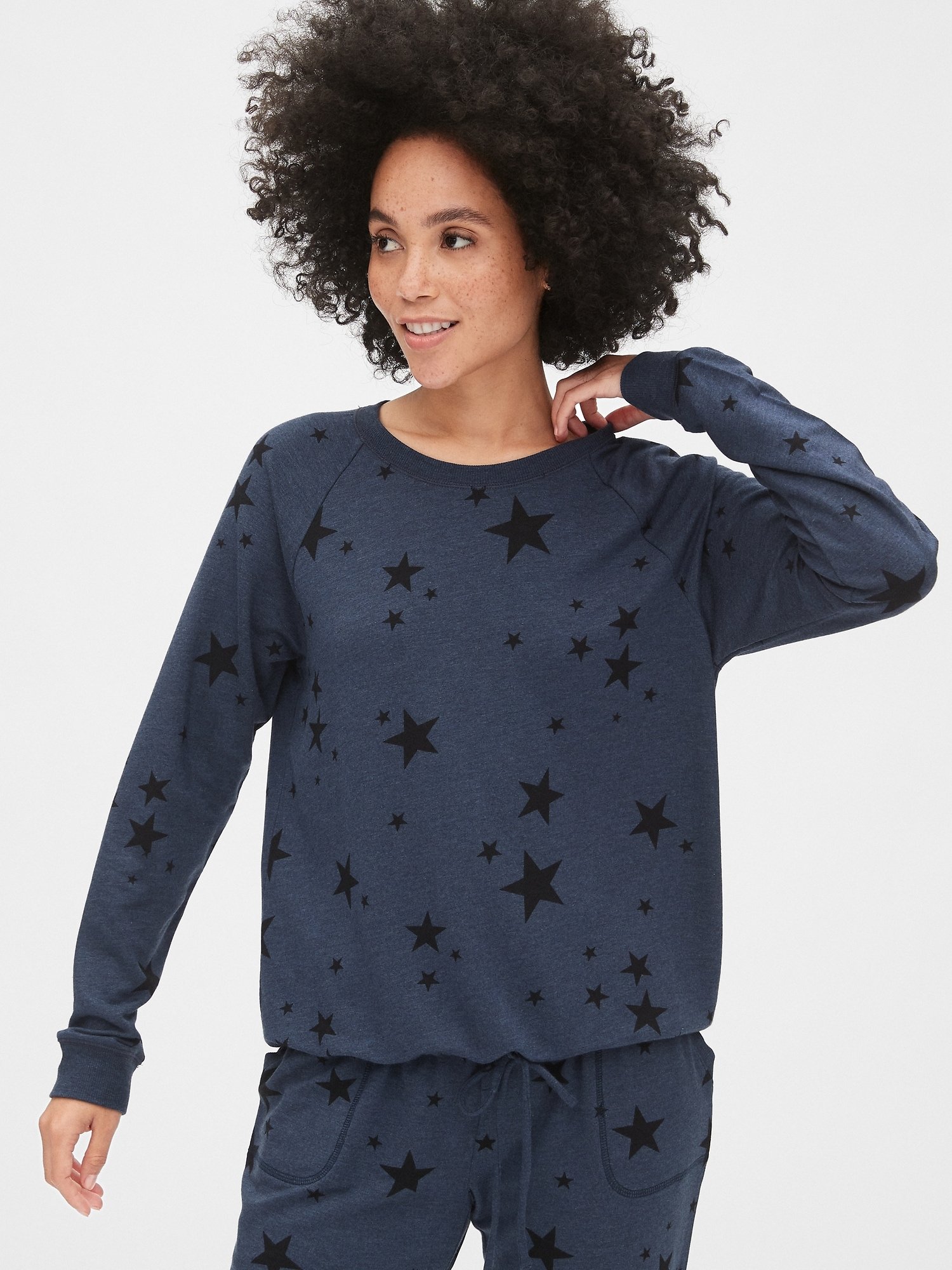 Oversize Desenli Sweatshirt product image