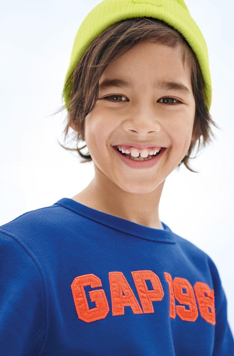  Erkek Çocuk Gap Logo Sweatshirt