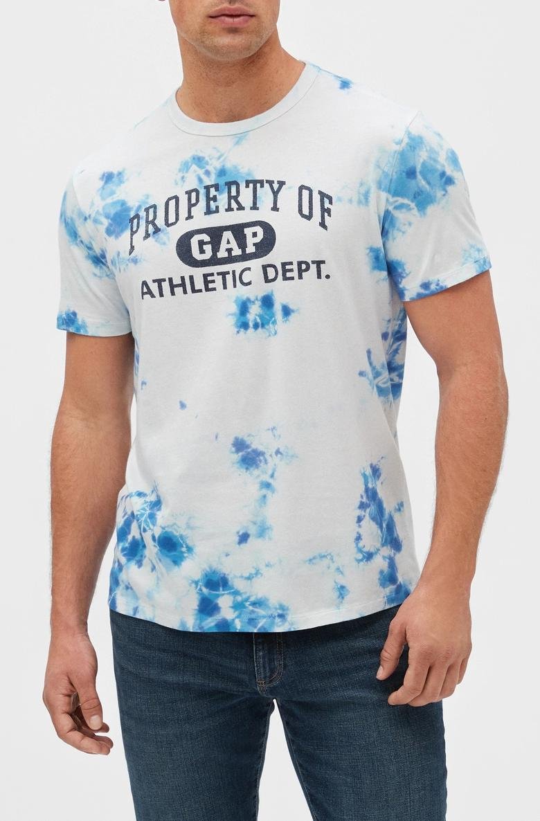  Gap Logo 50. yıl Kısa Kollu T-shirt