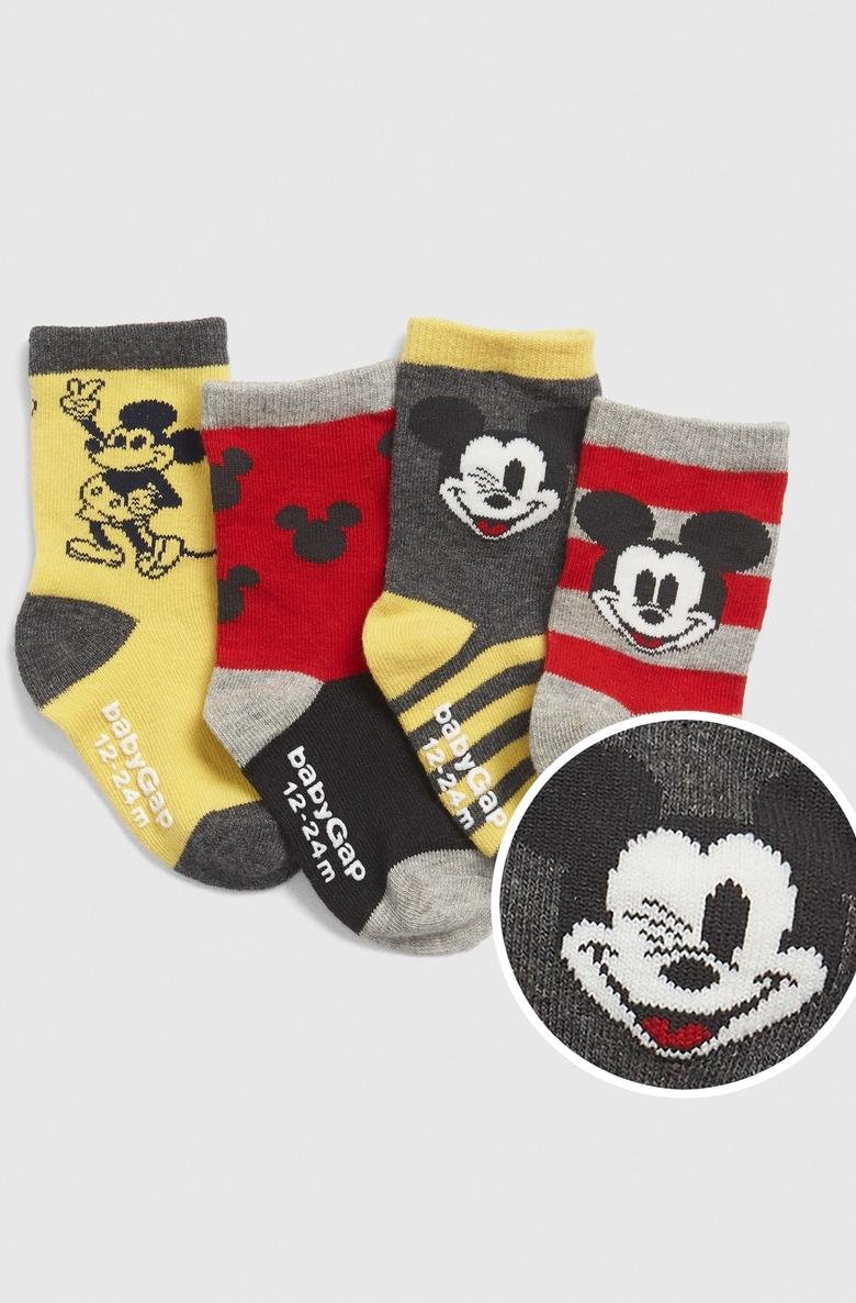  4'lü Disney Mickey Mouse  Çorap Seti
