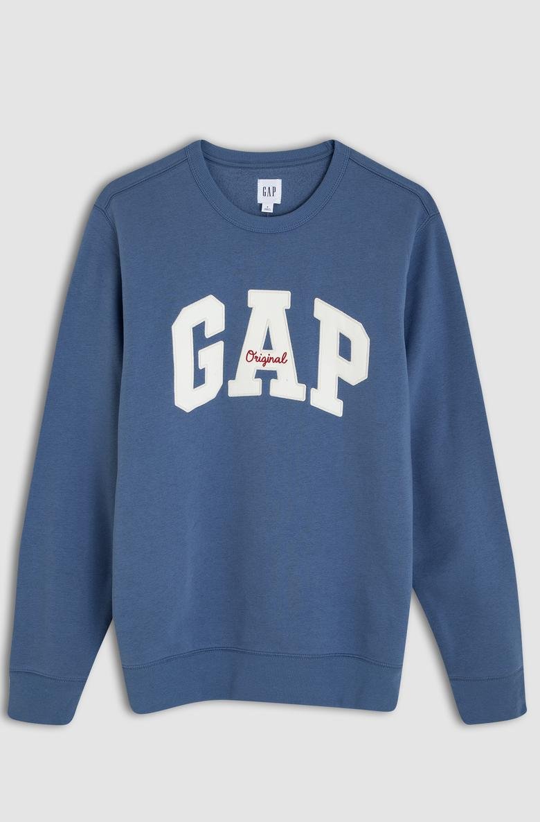  Gap Logo Yuvarlak Yaka Sweatshirt
