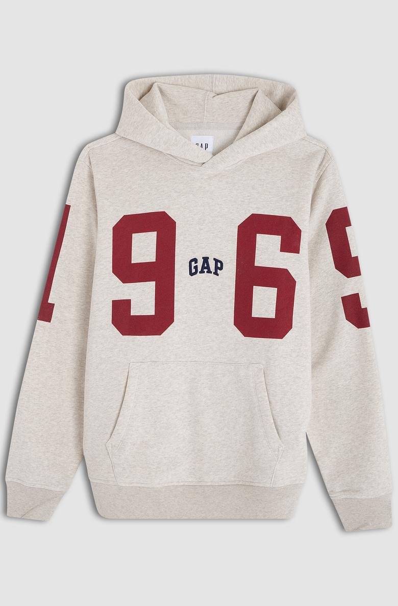  Gap Logo Vintage Kapüşonlu Sweatshirt