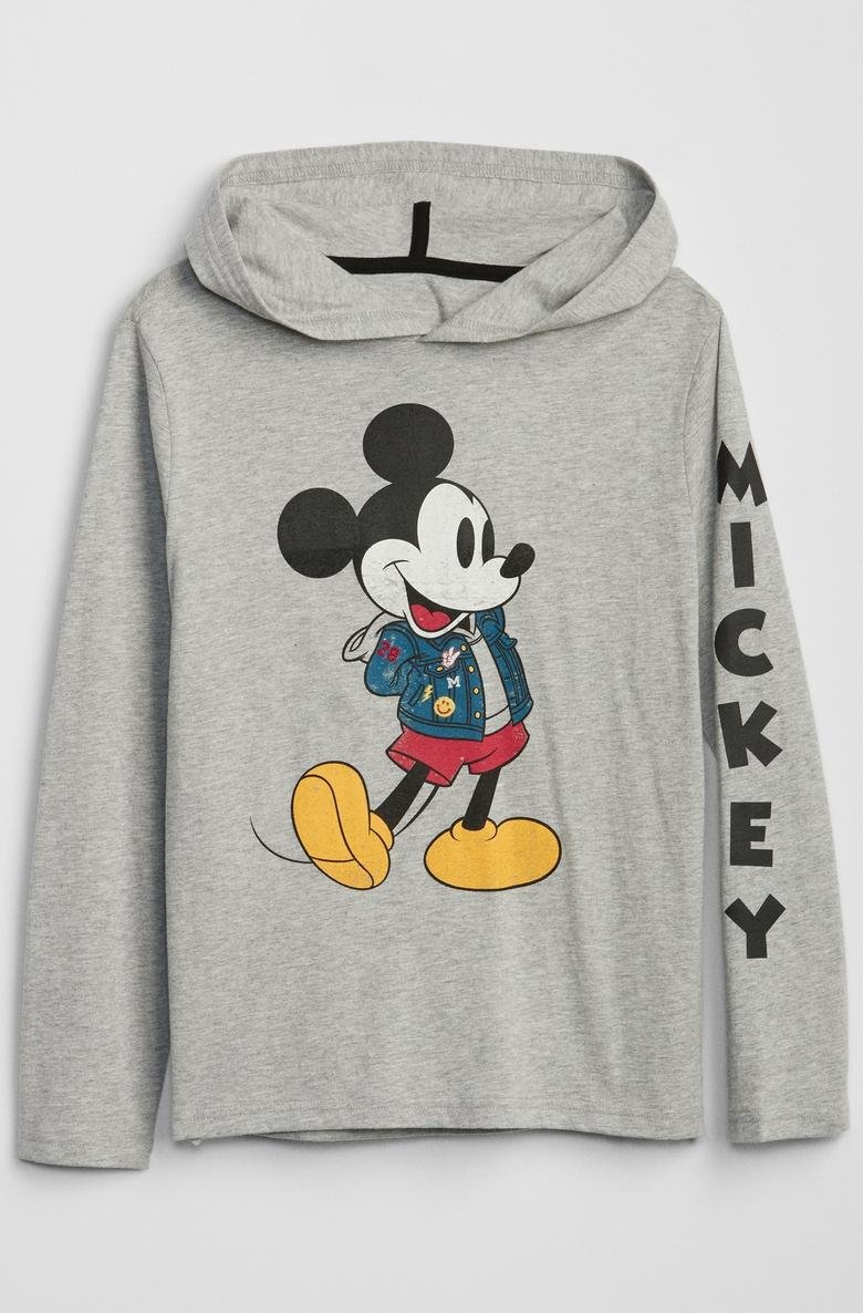  Disney Mickey Mouse Kapüşonlu T-Shirt