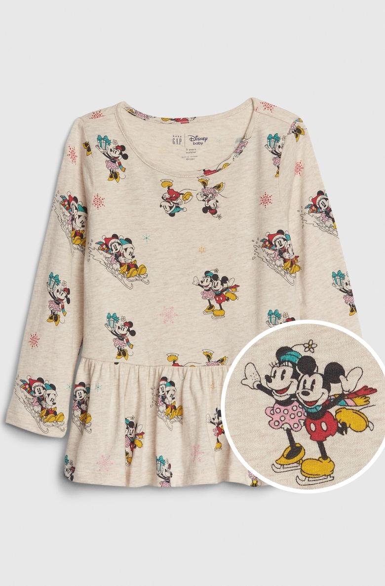  Disney Minnie Mouse Peplum T-Shirt