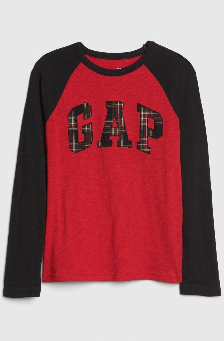  Gap Logo Ekose T-Shirt