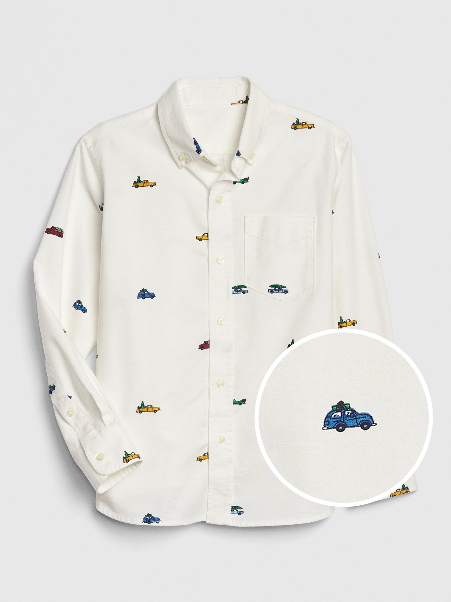 Desenli Oxford Gömlek product image