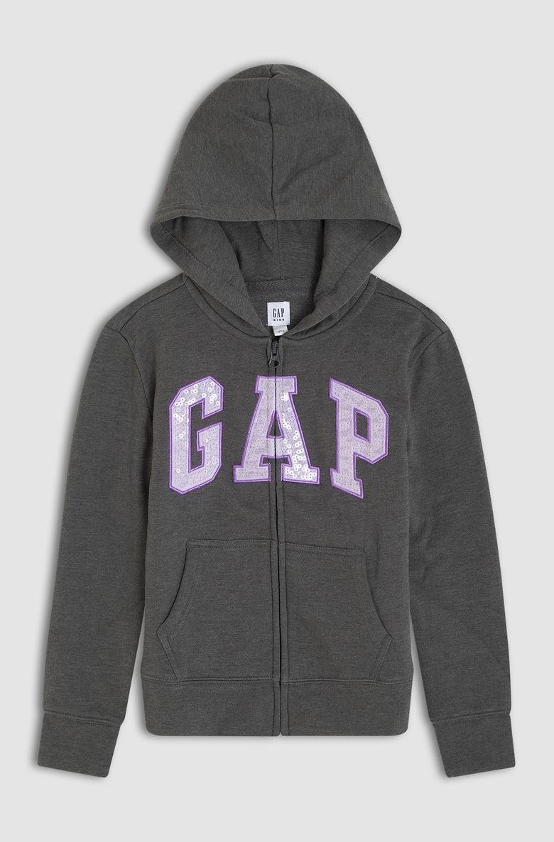  Gap Logo Pullu Kapüşonlu Sweatshirt