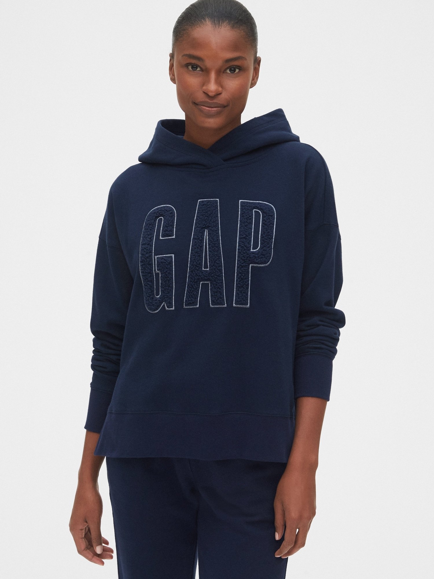 Gap Logo Sherpa Pullover Sweatshirt product image