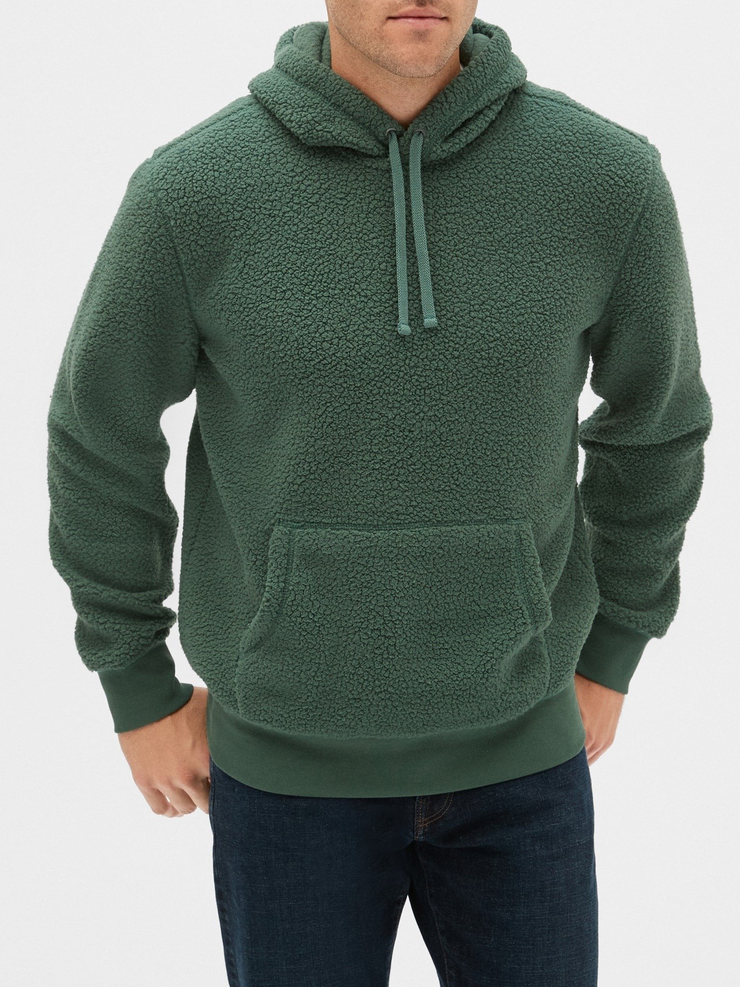 Sherpa Pullover Kapüşonlu Sweatshirt product image