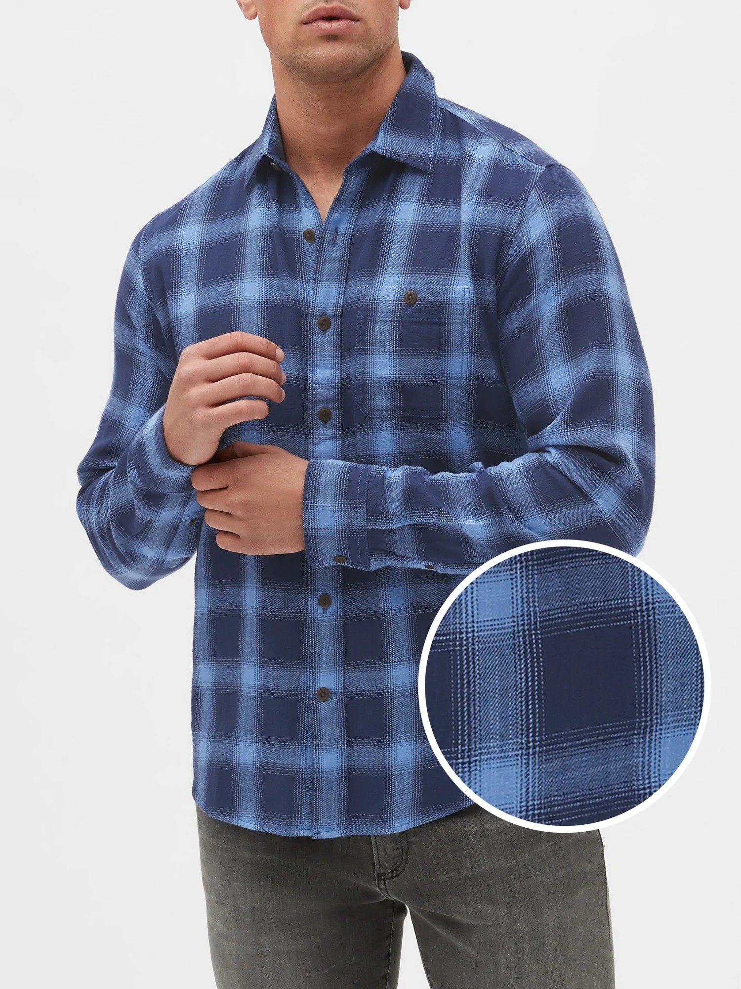 Uzun Kollu Untucked Fit Gömlek product image