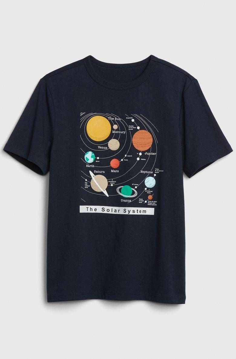  Grafik Kısa Kollu T-Shirt