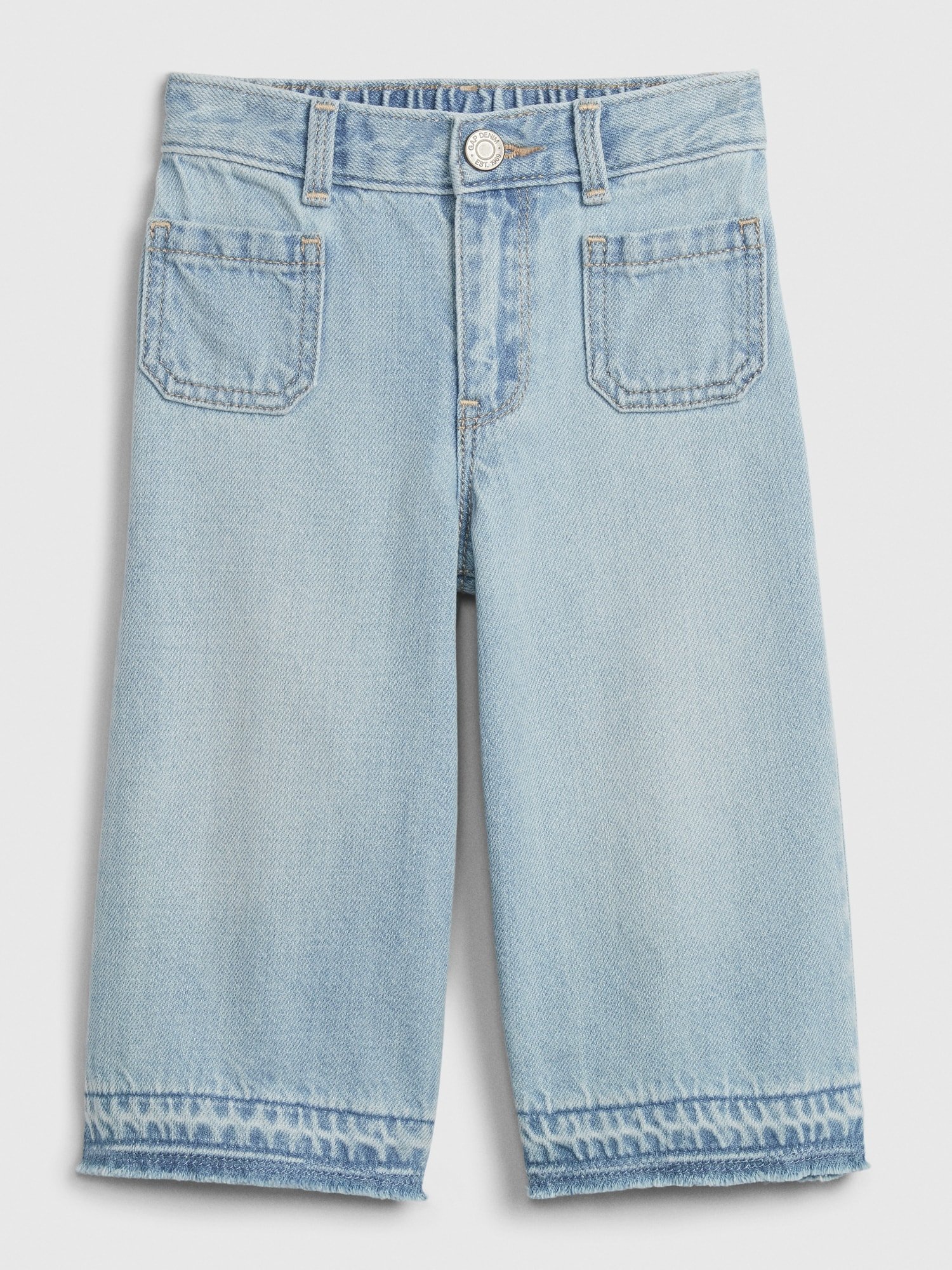 Wide-Leg Crop Jean Pantolon product image