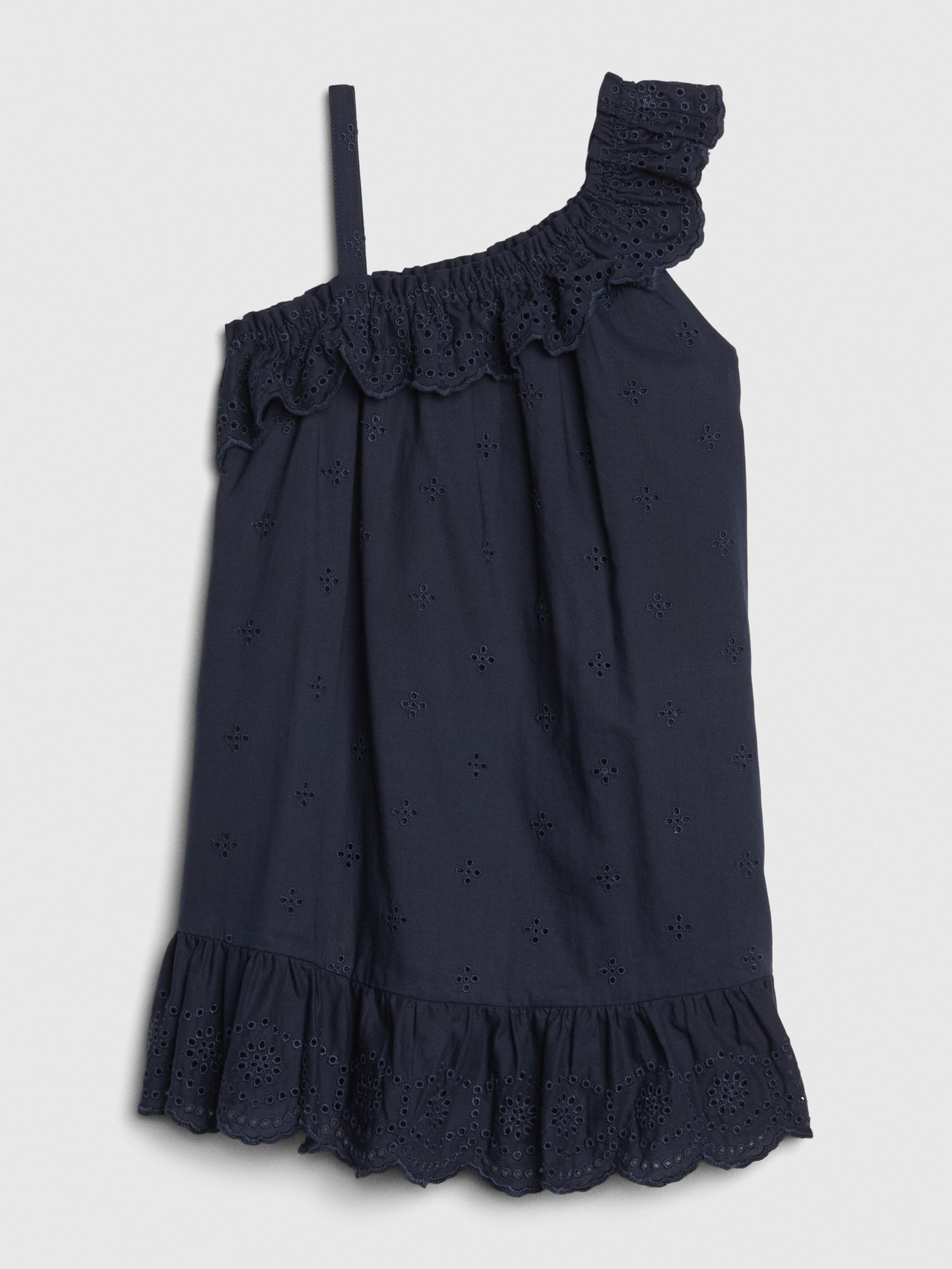 Asimetrik Fırfırlı Elbise product image