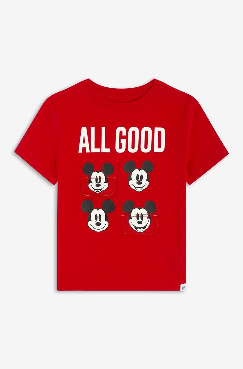  Disney Mickey Mouse 3D Grafik T-Shirt