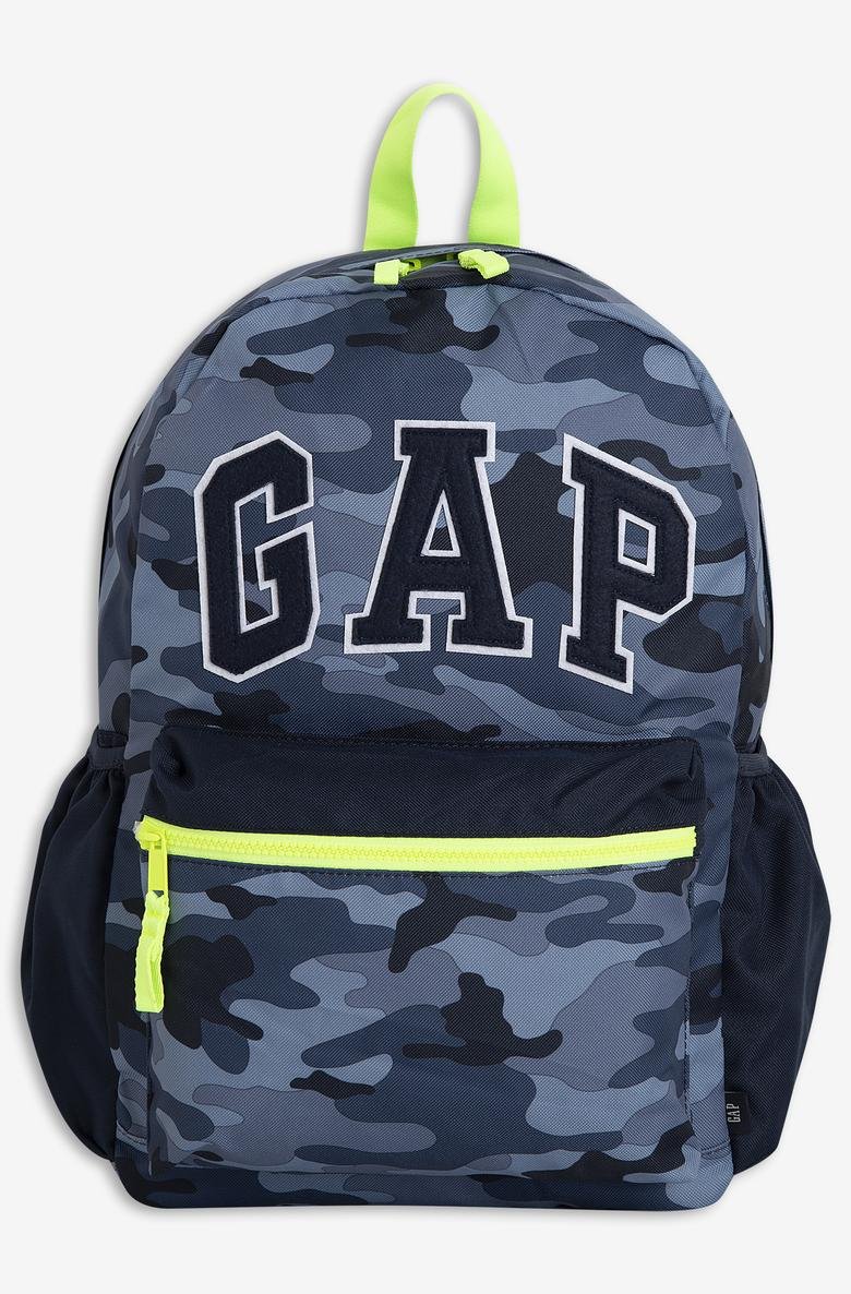  Gap Logo Kamuflaj Desenli Sırt Çantası