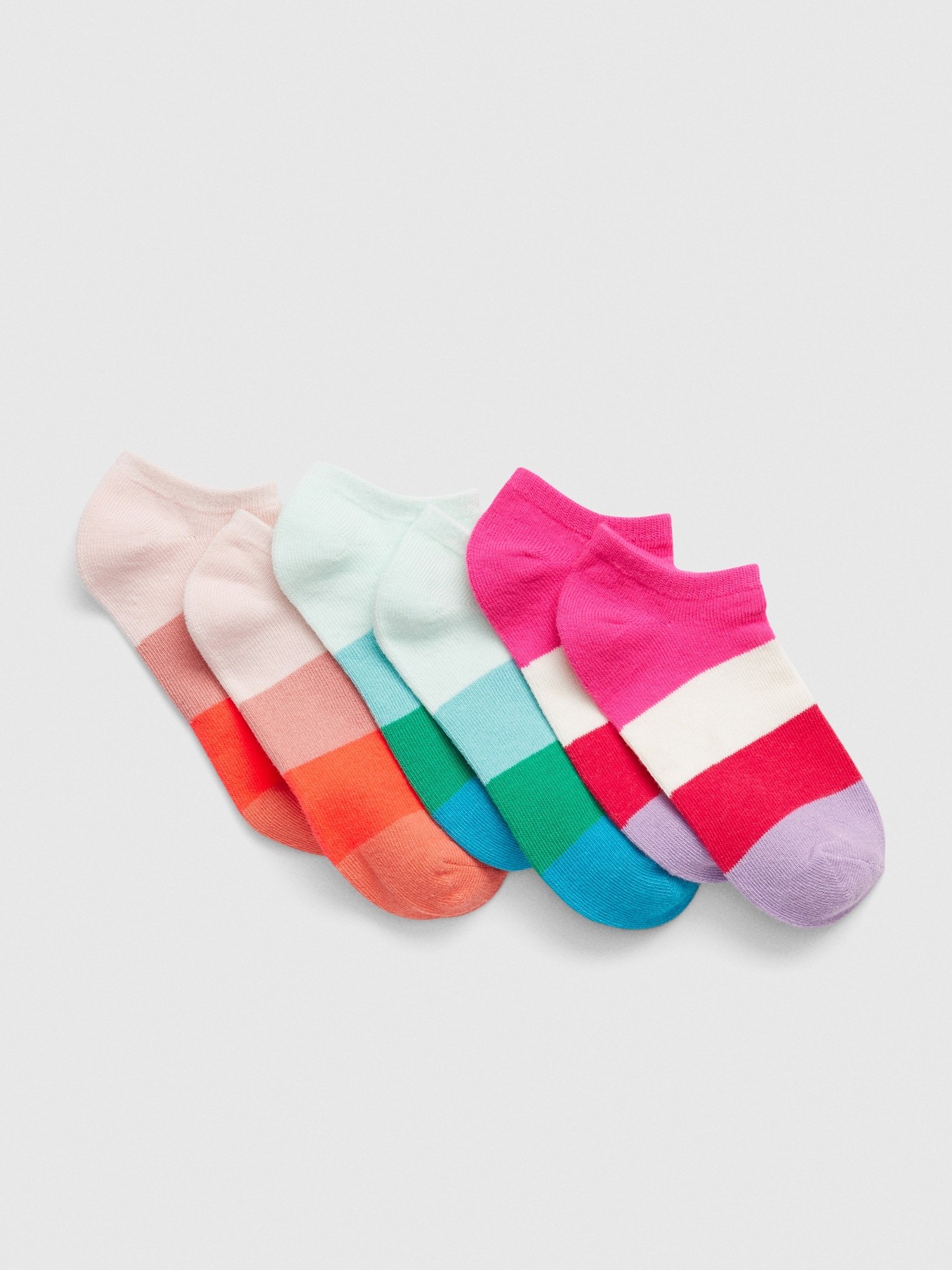 3'lü Çizgili Çorap Seti product image