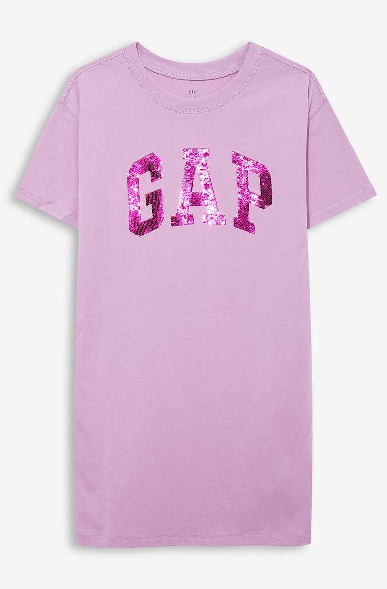  Gap Logo Kısa Kollu Elbise