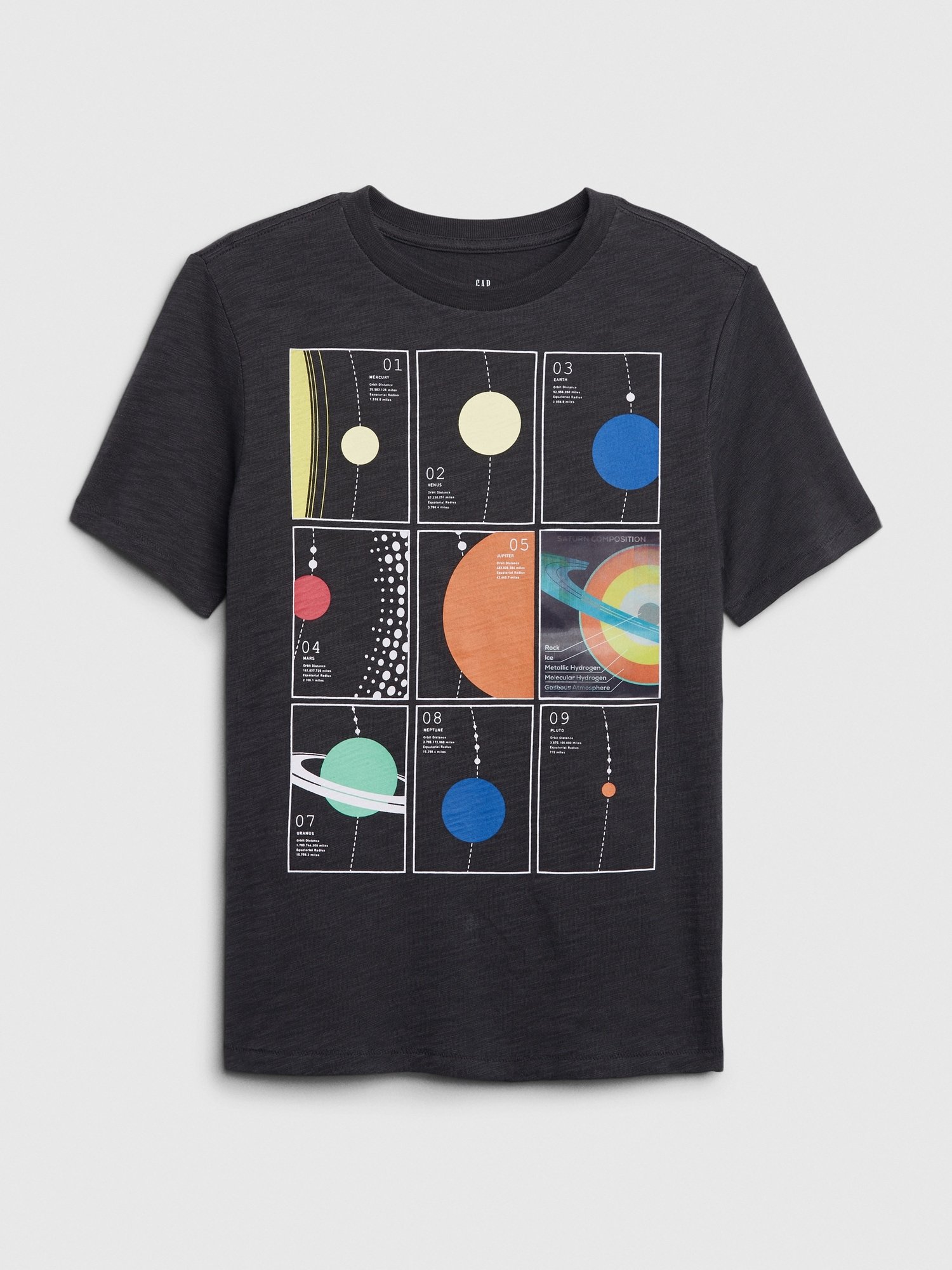 Hologram Grafik Kısa Kollu T-Shirt product image