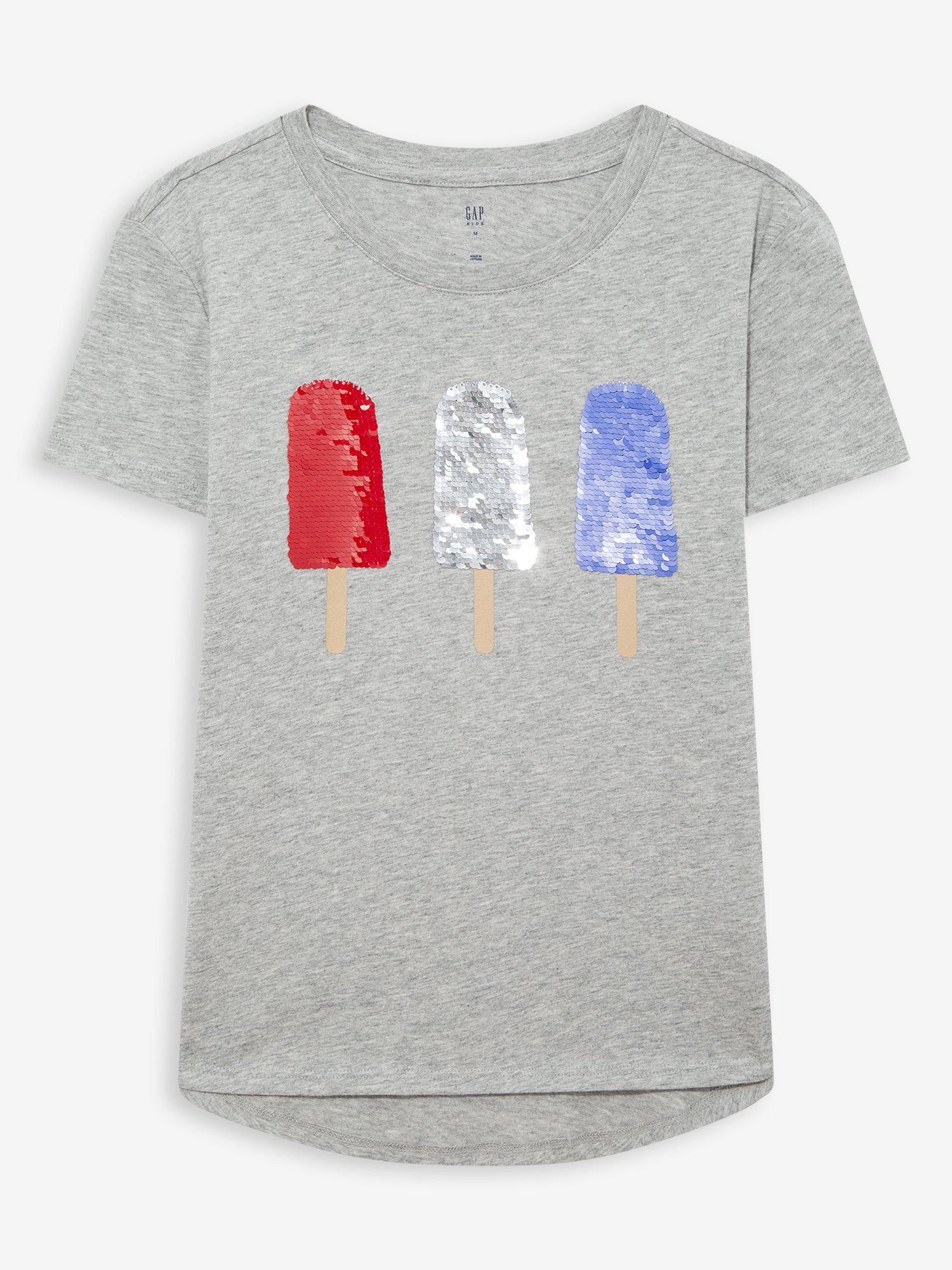 Değişen Pullu Kısa Kollu T-Shirt product image