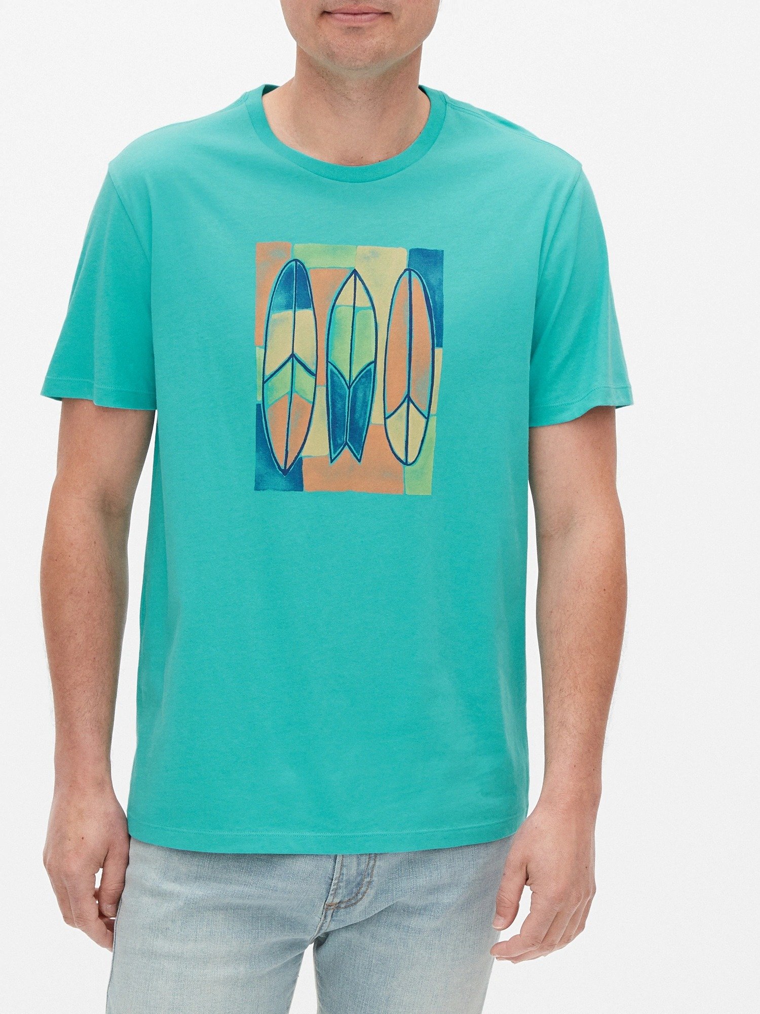 Grafik Kısa Kollu T-Shirt product image